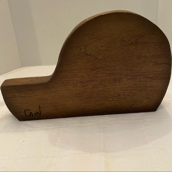 Rick Cain limited edition sculpture Eagle Mountain man painting easel. Signed - Picture 5 of 8